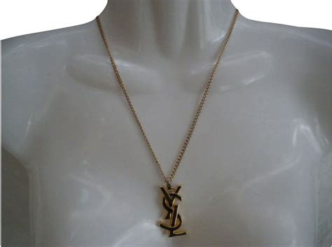 collier femme ysl